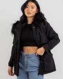 Ava and Ever Women's Everest Anorak Jacket in Black | Size 16
