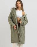 Ava and Ever Women's Everest Anorak Jacket in Natural | Size 16