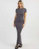 Ava and Ever Women's Georgia Maxi Dress in Grey | Size 08