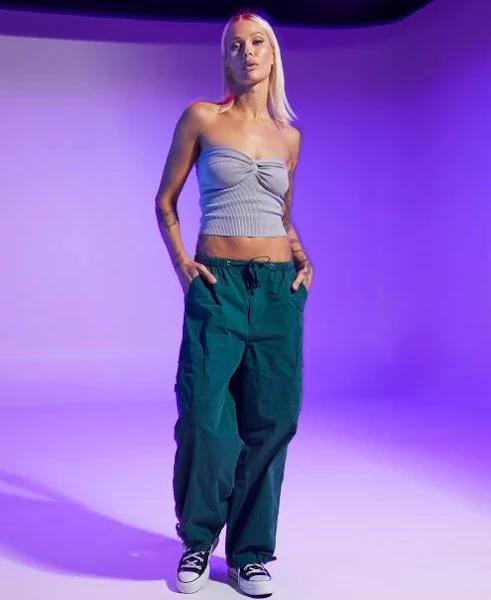 Ava and Ever Women's Hawk Pants in Green | Size 14