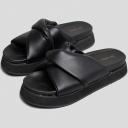 Ava and Ever Women's Huxley Flatfrorm Shoes in Black | Size 09