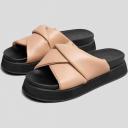 Ava and Ever Women's Huxley Flatfrorm Shoes in Black | Size 09