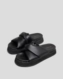 Ava and Ever Women's Huxley Flatfrorm Shoes in Black | Size 09