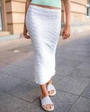 Ava and Ever Women's Lennox Midi Skirt in White | Size 16