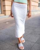 Ava and Ever Women's Lennox Midi Skirt in White | Size 16