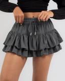 Ava and Ever Women's Lulu Skort in Grey | Size 10