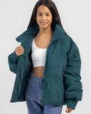 Ava and Ever Women's On Tour Puffer Jacket in Navy | Size 14