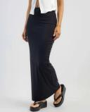 Ava and Ever Women's Walton Maxi Skirt in Black | Size 16