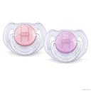 Avent Translucent Soothers - 2 pack