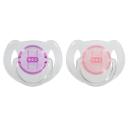 Avent Translucent Soothers - 2 pack