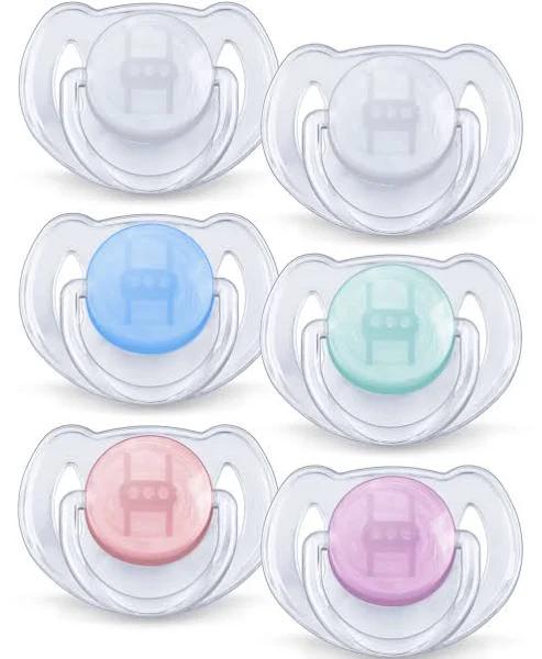 Avent Translucent Soothers - 2 pack