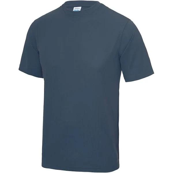 AWDis Just Cool Mens Performance Plain T-Shirt Citrus XL Polyester Mens T-Shirt