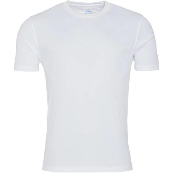 Awdis Just Cool Mens Smooth Short Sleeve T-Shirt Arctic White XS