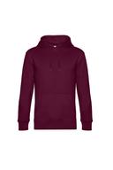 B&C Mens King Hoodie Cherry Red 3XL