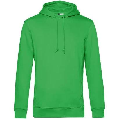 B&C Mens Organic Hooded Sweater Apple Green L
