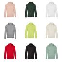 B&C Mens Organic Hooded Sweater Sage M
