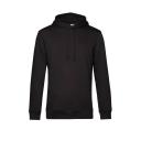B&C Mens Organic Hooded Sweater White M