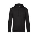 B&C Mens Organic Hoodie Black L