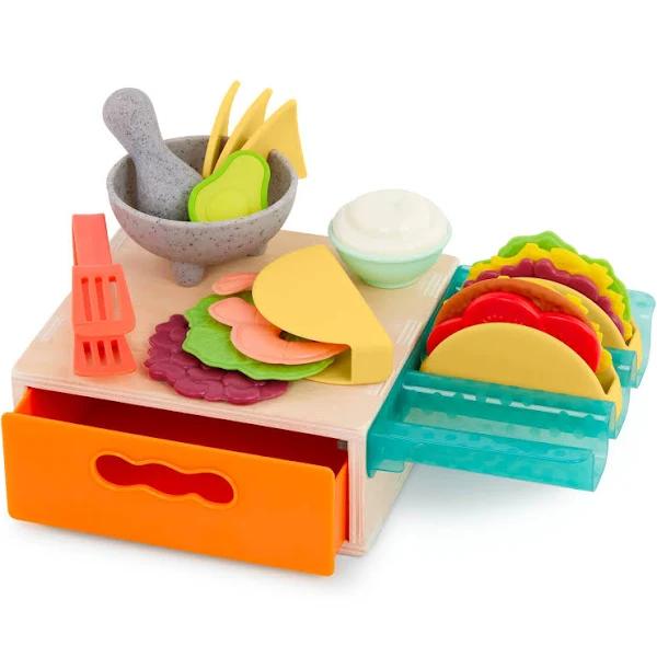 B. Toys Mini Chef - Tiny Taco Playset Play Food Set