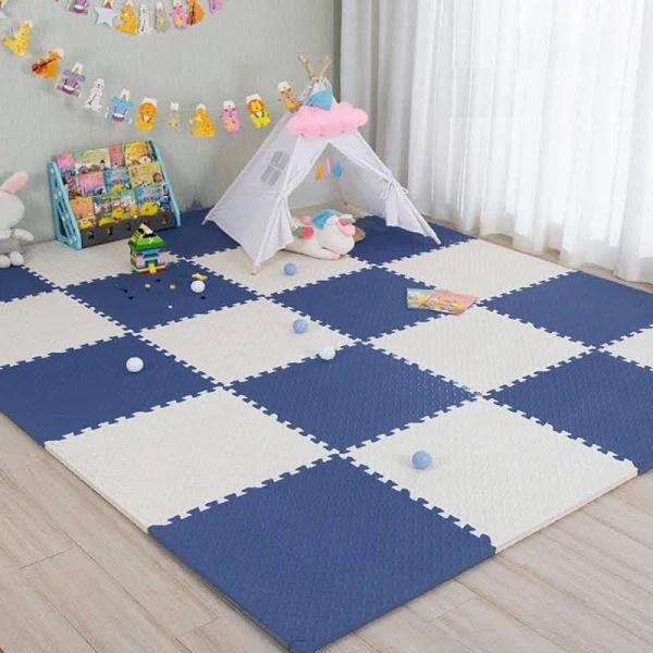 BabiesMart Play Mat Exercise Gym Mat EVA Foam Puzzle Mat Baby and Kids