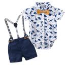 Baby Boy Suspenders/Affordable Baby Clothes/Affordable Kids Clothes Set / 9M