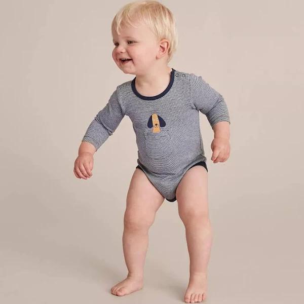 Baby Organic Cotton Stripe Bodysuit