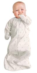 Pink Stars - All in One Cotton swaddlebag, Large (3-9 Months)