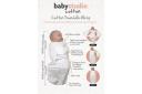 Baby Studio BCI Cotton Swaddlewrap (Pink Stars) - Small