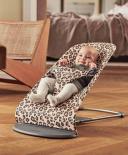 BabyBjorn Bouncer Bliss - beige/leopard Cotton
