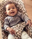 BabyBjorn Bouncer Bliss - beige/leopard Cotton