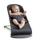 BabyBjorn Fabric Seat for Bouncer - Midnight Blue, Cotton, Classic Quilt