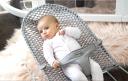 Babyhood Safety Mesh Bouncer Grey