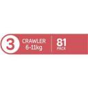 BabyLove Cosifit Jumbo Nappies Crawler 81 Pack
