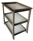 Babyworth 3 Tiers Change Table Option with Change Pad Walnut / with Pad