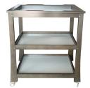 Babyworth 3 Tiers Change Table Option with Change Pad Walnut / with Pad