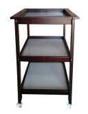 Babyworth 3 Tiers Change Table Option with Change Pad Walnut / with Pad