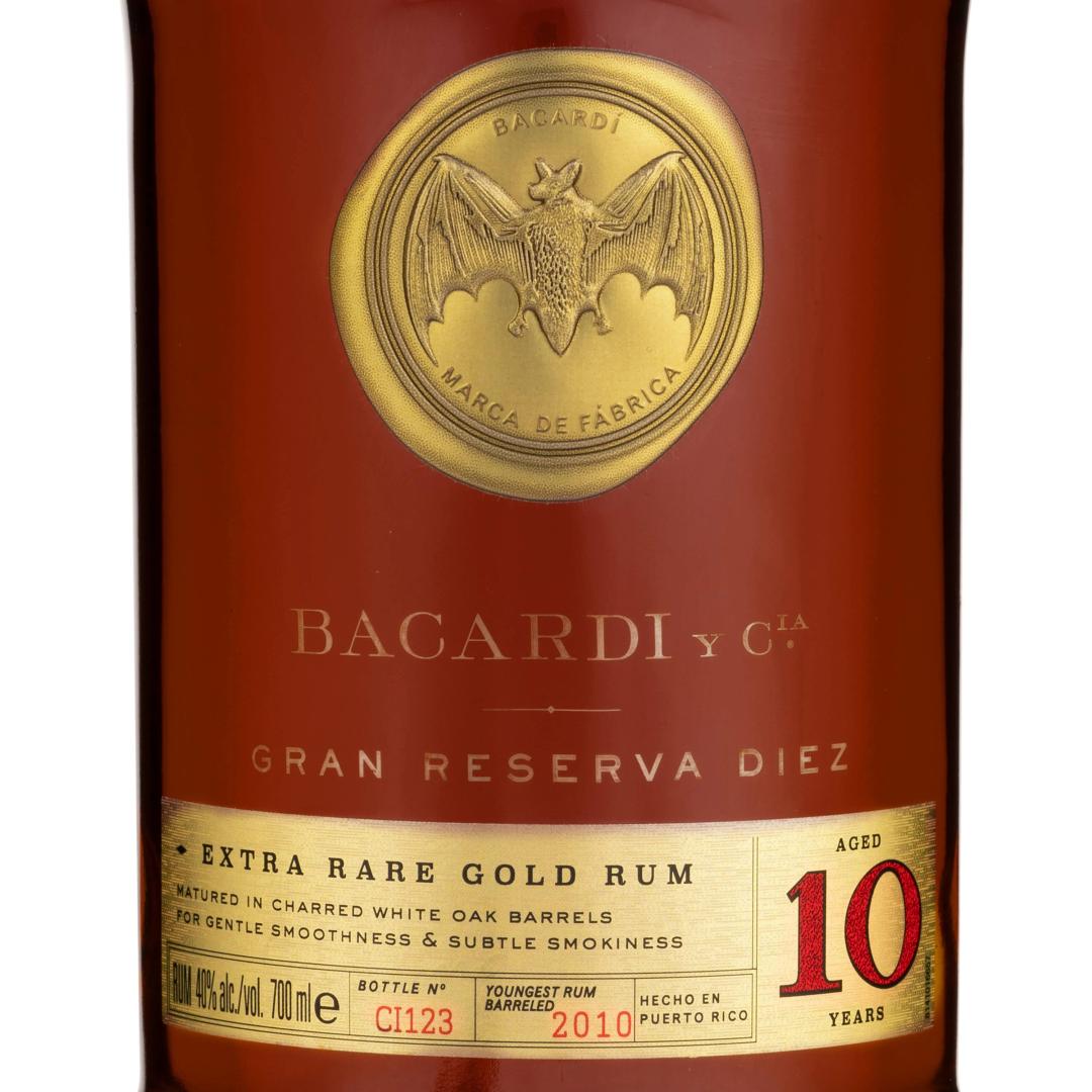 Bacardi Gran Reserva Diez 10 Year Old Extra Rare Gold Rum Price History & Comparison BuyWisely