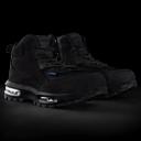 Bad Flight Zip Side Safety Work Boots, 12 / Black