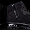 Bad Flight Zip Side Safety Work Boots, 12 / Black