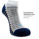 Balega Silver No-Show Compression-Fit Running Socks for Men and Women (1 Pair)