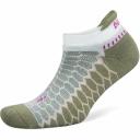 Balega Silver No Show Running Socks Neon Aqua/Lavender / S