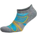 Balega Ultralight No Show Running Socks - White/French Blue - L
