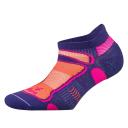 Balega Women/Men/Unisex Ultralight No Show Tab Running Socks Grey White - XL