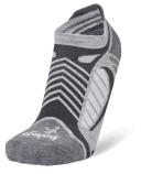 Balega Women/Men/Unisex Ultralight No Show Tab Running Socks Grey White - XL