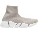 Balenciaga All Over Logo Speed 2.0 Beige
