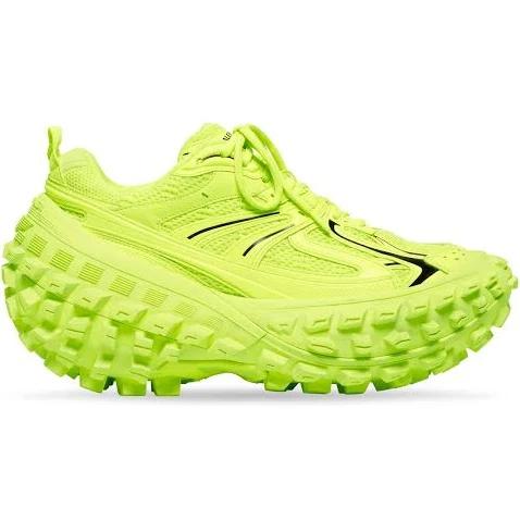 Balenciaga Bouncer Sneaker - Yellow - Man - 11 - Polyurethane, Polyester & Nylon