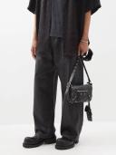 Balenciaga - Hummer Derby Leather Shoes - Mens - Black