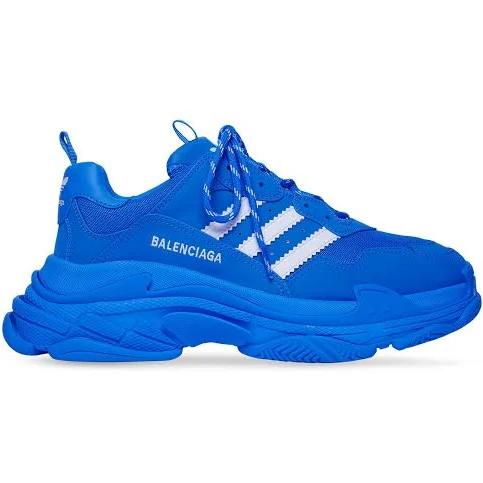 Balenciaga | Men Adidas Triple S Sneakers Blue/White 46