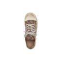 Balenciaga - Men - Paris Distressed Logo-Embroidered Canvas Sneakers Brown - EU 44