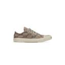 Balenciaga - Men - Paris Distressed Logo-Embroidered Canvas Sneakers Brown - EU 44